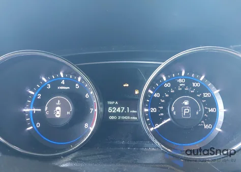 2013 Hyundai Sonata Gls из США, поврежденный, VIN 5NPEB4AC7DH719996